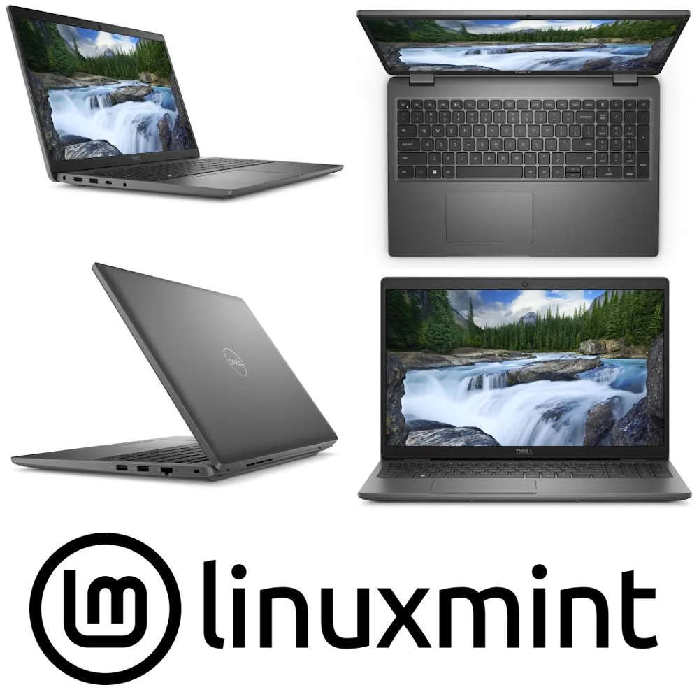 Dell Latitude 3540 Intel® Core™ i5 1235U 16GB RAM 512GB SSD Notebook mit Linux Mint 22 "Wilma"